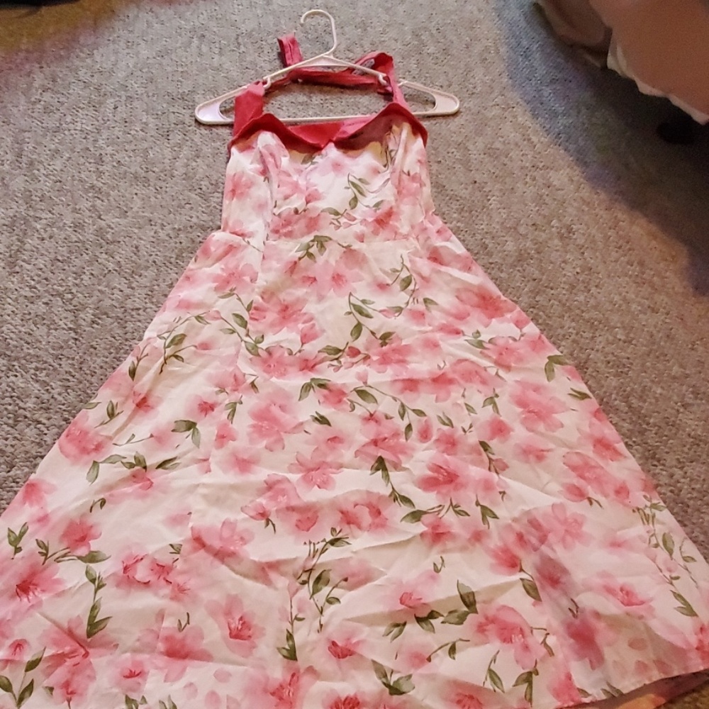 Floral summer dress